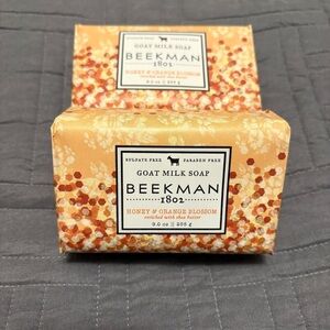 Beekman 1802 Honey & Orange Blossom Goat Milk Soap Bar 9 oz